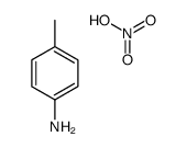 p-Toluidine, nitrate Structure