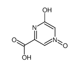 1,6-dihydro-6-oxo-2-pyrazinecarboxylic acid 4-oxide结构式