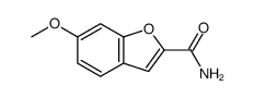 6-methoxy-1-benzofuran-2-carboxamide Structure