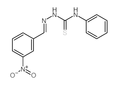 1-[(3-nitrophenyl)methylideneamino]-3-phenyl-thiourea picture