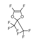 4,5-二氟-2,2-二(三氟甲基)-1,3-二氧杂环戊烯结构式