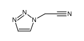 1H-​1,​2,​3-​Triazole-​1-​acetonitrile结构式