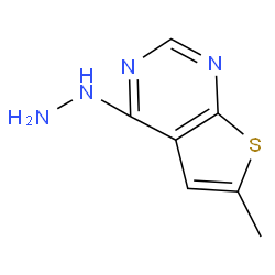 4-Hydrazinyl-6-methylthieno[2,3-d]pyrimidine picture