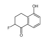 1(2H)-Naphthalenone,2-fluoro-3,4-dihydro-5-hydroxy- structure