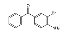 3-Bromo-4-aminobenzophenone结构式