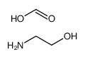 formic acid, compound with 2-aminoethanol (1:1)结构式