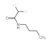 N-butyl-2,2-dichloro-acetamide structure