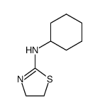 2-cyclohexylimino-2-thiazolidine Structure