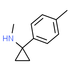 N-Methyl-1-(4-methylphenyl)cyclopropanamine structure