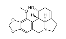 3,12-Didehydro-11-methoxy-9,10-[methylenebis(oxy)]galanthan-1α-ol结构式