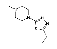 2-ethyl-5-(4-methylpiperazin-1-yl)-1,3,4-thiadiazole Structure