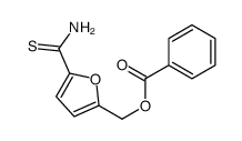 (5-carbamothioylfuran-2-yl)methyl benzoate结构式