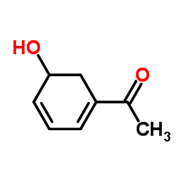 Ethanone, 1-(5-hydroxy-1,3-cyclohexadien-1-yl)- (9CI) Structure