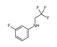 3-fluoro-N-(2,2,2-trifluoroethyl)aniline Structure