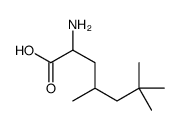 2-AMINO-4,6,6-TRIMETHYL-HEPTANOIC ACID structure