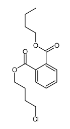 1-O-butyl 2-O-(4-chlorobutyl) benzene-1,2-dicarboxylate结构式