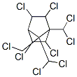 2,3,5,6,8,8,9,10,10-nonachlorobornane结构式