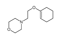 4-[2-(cyclohexen-1-yloxy)ethyl]morpholine结构式