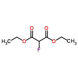 Diethyl fluoromalonate Structure