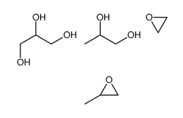 1,2,3-丙三醇与甲基环氧乙烷、环氧乙烷和1,2-丙二醇的聚合物结构式