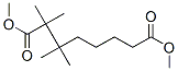 Tetramethyloctanedioic acid dimethyl ester Structure