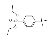 diethyl (4-(tert-butyl)phenyl)phosphonate Structure