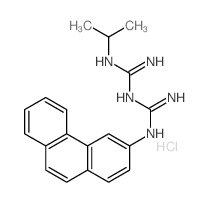 Biguanide, 1-isopropyl-5-(3-phenanthryl)-, hydrochloride picture