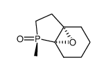 10-oxa-7-exo-methyl-7-phospha-tricyclo-[4.3.1.0]-decane-7-oxide Structure