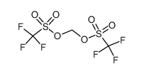 methylene bis(trifluoromethanesulfonate)结构式