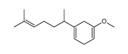 1-methoxy-5-(6-methylhept-5-en-2-yl)cyclohexa-1,4-diene结构式