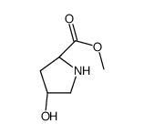 (4S)-4-羟基-L-脯氨酸甲酯结构式