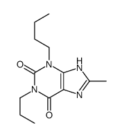 1-Propyl-3-butyl-8-methylxanthine picture