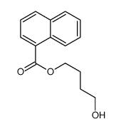 4-hydroxybutyl naphthalene-1-carboxylate结构式