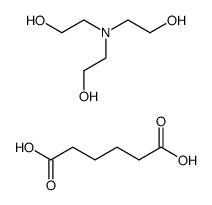 adipic acid, compound with 2,2',2''-nitrilotriethanol (1:2) Structure