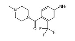 [4-Amino-2-(trifluoromethyl)phenyl](4-Methyl-1-piperazinyl)Metha picture