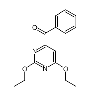 (2,6-diethoxy-pyrimidin-4-yl)-phenyl ketone Structure