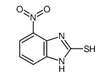 2H-Benzimidazole-2-thione,1,3-dihydro-4-nitro-(9CI)结构式