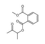 1-O-methyl 2-O-(3-oxobutan-2-yl) benzene-1,2-dicarboxylate Structure