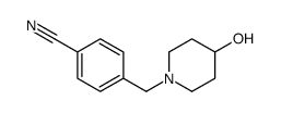 4-[(4-羟基-1-哌啶基)甲基]苯腈图片