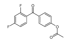 4-ACETOXY-2',4'-DIFLUOROBENZOPHENONE图片