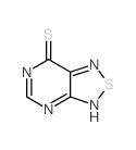 [1,2,5]Thiadiazolo[3,4-d]pyrimidine-7(3H)-thione Structure