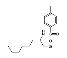 N-(1-bromooctan-2-yl)-4-methylbenzenesulfonamide Structure