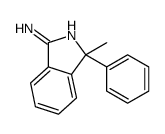 3-methyl-3-phenylisoindol-1-amine Structure