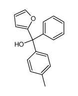 [2]Furyl-phenyl-p-tolyl-methanol结构式