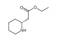 ETHYL (R)-2-PIPERIDINEACETATE HYDROCHLORIDE Structure