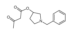 BUTANOIC ACID,3-OXO-,(3S)-1-(PHENYLMETHYL)-3-PYRROLIDINYL ESTER picture