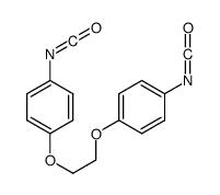 1-isocyanato-4-[2-(4-isocyanatophenoxy)ethoxy]benzene Structure