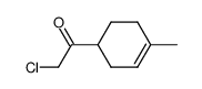 Ketone, chloromethyl 4-methyl-3-cyclohexen-1-yl (6CI,7CI,8CI) Structure