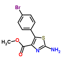 Methyl 2-amino-5-(4-bromophenyl)thiazole-4-carboxylate picture