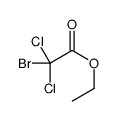 2-Bromo-2,2-dichloroacetic acid ethyl ester Structure